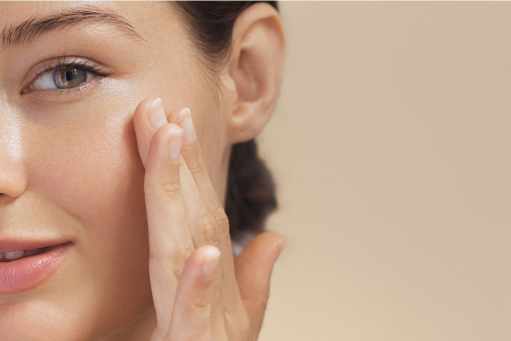 skin with natural glow