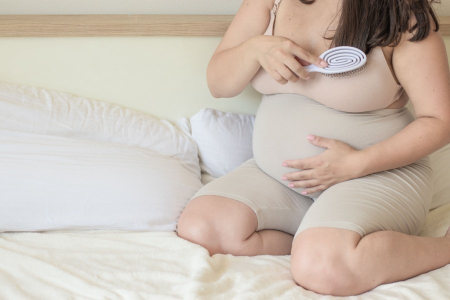 hair loss of a pregnant woman