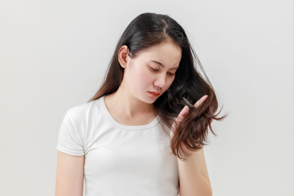 dry hair