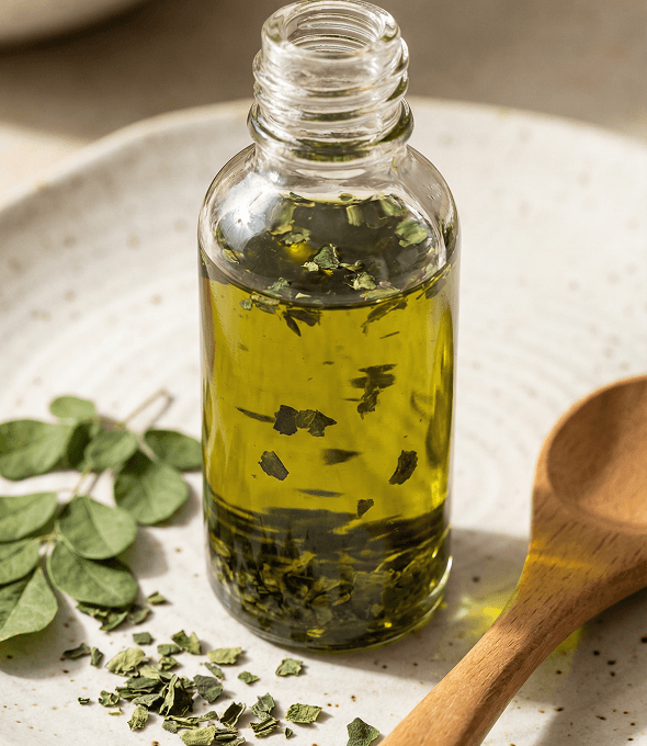 oil in a bottle
